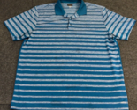 Greg Norman Men’s Polo Shirt Size XXL Golf Play Dry For Tasso Elba Strip... - £13.61 GBP