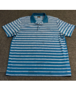 Greg Norman Men’s Polo Shirt Size XXL Golf Play Dry For Tasso Elba Strip... - £13.11 GBP