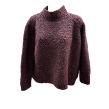 Ann Taylor Loft women Size M petite purple Long Sleeve Mock Neck Sweater - $436.89 MXN
