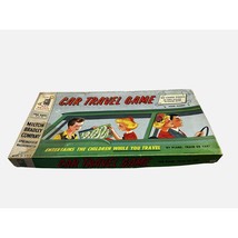 1958 Milton Bradley Car Travel Board Game Entertainment By Plane Train C... - $18.69