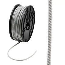 EVERBILT 1/8 in. x 250 ft. Galvanized Vinyl Coated Steel Wire Rope 587168 - $161.49