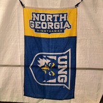 University of North Georgia Nighthawks NCAA Large Flag Tailgating Banner 35X62&quot; - £14.58 GBP