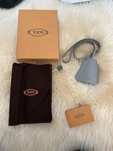 NIB 100% Auth Tod’s Logo-embossed textured-leather keychain - $156.42