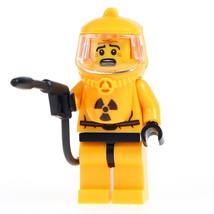 Nuclear Biohazard Yellow Suit Minifigures Block Toy Gift For Kids - £2.38 GBP