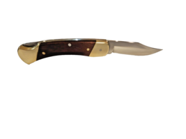 Uncle Henry Schrade+ USA LB7 Folding Hunter Knife 5&quot; closed 4&quot; blade - £35.00 GBP
