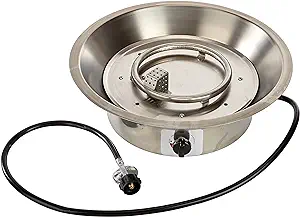 Fire Pit Burner Replacement For F-1201-Fpt And F-1350-Fpt, Stainless Steel - $255.99