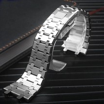 26mm Stainless Steel Strap Bracelet Fit for AP Audemars Piguet Royal Oak... - £36.28 GBP