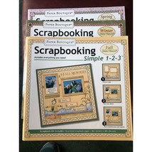 Three Paper Boutique Scrapbooking Kits Simple 1-2-3 Spring Fall Winter NEW - $38.70