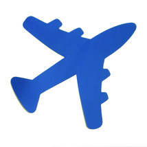 Airplane Crafts Cutouts Metallic Shapes Confetti Die Cut FREE SHIPPING JJS6202 - £5.56 GBP