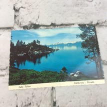 Vintage Postcard Scenic View Lake Tahoe California Nevada  - $2.96