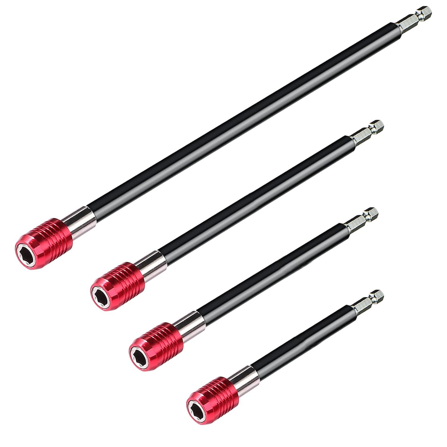 Drill Bit Extension Set,4Pcs Magnetic Drill Screwdriver Bit Holder Bar C... - $19.65