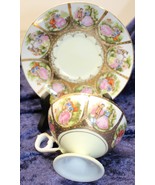 Royal Vienna by Arnart - Gold Yellow Cups &amp; Saucers - 1 Set - €21,55 EUR