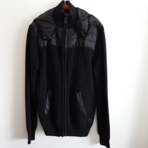 Buffalo By David Britton Black Men&#39;s Sweater Hoodie M - £35.52 GBP