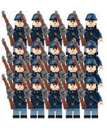 20pcs The North Union Army Soliders American Civil War Custom Minifigure... - $31.60