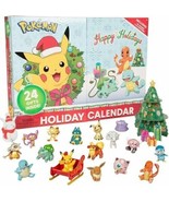 POKEMON HOLIDAY ADVENT CALENDAR 2020 24 GIFTS CHRISTMAS PIKACHU NEW SEALED - £47.47 GBP