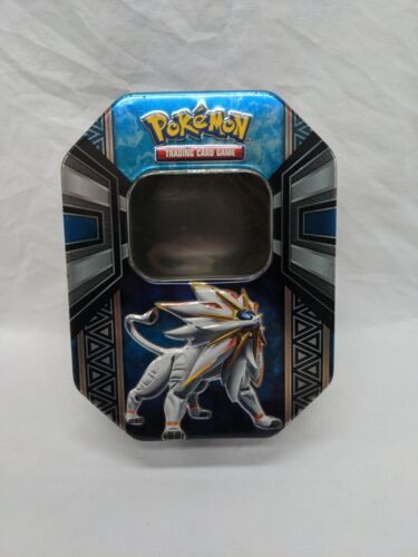 **EMPTY TIN* Pokemon TCG Sogaleo Gx Empty Tin - $9.90