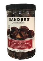  Sanders Dark Chocolate Sea Salt Caramels - 36 ounces 2.25 pounds  - £17.53 GBP