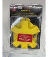 Utilitech 15 Amp 3 Wire 125v Grounding Single to 5 Outlet Adapter Extens... - $25.76 CAD