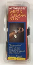 Wrist and Forearm Splint Support Large Left  Hand Wedge Contour DeRoyal New - $9.90