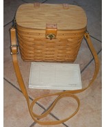 longaberger basket with divider and envelope set moms memories - £28.88 GBP