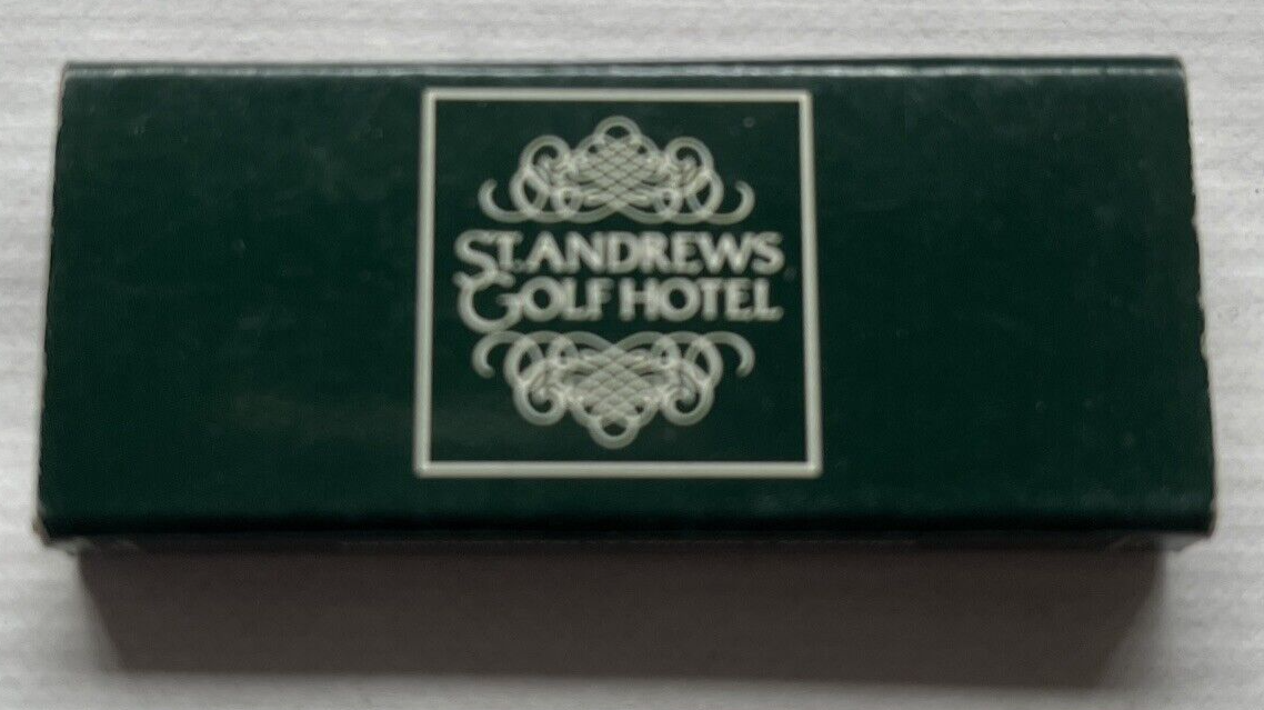 Primary image for St. Andrews Golf Hotel Scotland Green Matches Matchbox