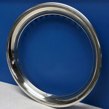 ONE SINGLE 15" Stainless Steel Trim Ring 1 3/4" Depth Beauty Ring # 1515S NEW - £20.02 GBP