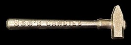 Vintage Toffee Hammer See’s Candies Miniature Candy Hammer Advertising Silver image 6
