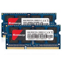 16Gb Kit (8Gbx2) Ddr3L-1600 Sodimm Ram, Pc3L-12800/Pc3L-12800S Memory 20... - $39.99