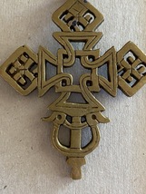 ETHOPIAN BRASS CROSS  - £30.44 GBP