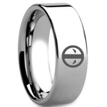COI Tungsten Carbide DeadPool Wedding Band Ring - TG3782AA  - $99.99