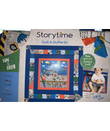 Jo-Ann Storytime, Cotton Fabric Quilt &amp; Stuffie Kit &quot;Dino Demo Day!&quot;, - £23.27 GBP