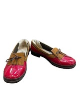 UGG Womens True Red Lined Slip-On Loafers Size 9.5 SKU 6900 - £21.98 GBP