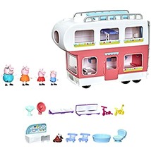 Peppa Pig Peppa’s Adventures Motorhome Toy RV Playset Plays Sounds and Music - £90.39 GBP