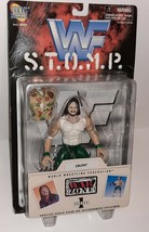 WWF Jakks Bone Crunching Action Figure Crush WWE STOMP 1997 Portland Wrestling - £15.48 GBP
