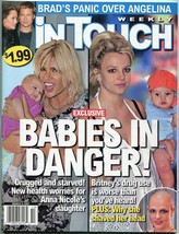 In Touch Magazine March 2007- Anna Nicole Smith- Britney Spears- Owen Wilson - £27.20 GBP