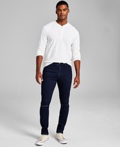 And Now This Men&#39;s Pearson Skinny-Fit Stretch Destroyed Jeans Blue-36/30 - £21.00 GBP