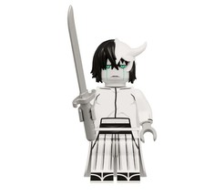 Minifigure Ulquiorra Cifer Cartoon Tv Show Anime Bleach Custome - $7.94