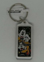 Disney Mickey Mouse Goofy Pluto Donald Duck Keychain Keyring Souvenir Key Ring - £13.12 GBP