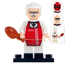 Harland Sanders - KFC Fried Chicken Man Minifigure Gift Toy For Kids - £2.52 GBP