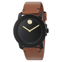 Movado Men&#39;s Bold Black Dial Watch - 3600305 - £310.43 GBP