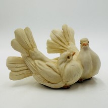 Tay Porcelain Italy Miniature Figurine Pigeons Doves Love 2.2in H X 3in Vintage - £78.58 GBP