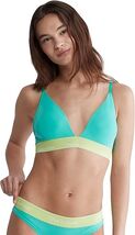 Calvin Klein Women&#39;s This is Love Lightly Lined Triangle Bra Aqua Green ... - €29,06 EUR