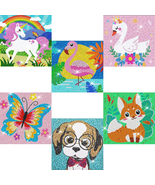 Diamond Art Kits for Kids Crafts for Girls Ages 6-8-10-12 Easy to DIY Cr... - $32.13 CAD