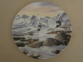 DAYLIGHT FLIGHT Collector Plate WILHELM GOEBEL Willow Ptarmigan GAME BIRDS - $19.34