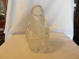 Gorham Leaded Crystal Santa Claus Holiday Traditions Treat Jar from Germ... - £47.18 GBP