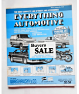 1984 Warshawsky & Co Everything Automotive Wholesale Catalog Book No 91B