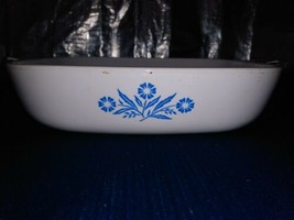 CORNING WARE Blue Cornflower 10-inch Casserole Dish (P-10-B) no lid - £14.69 GBP