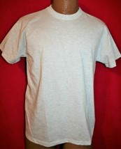 Vtg 80s Russell Athletic Gray Blank 50/50 T-SHIRT Adult Small Single Stitch Nos - £10.88 GBP