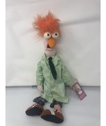 Disney Store Muppets Beaker Lab Coat Assistant Plush Toy 17” Orange Hair - $111.74 CAD