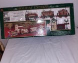 New Bright THE HOLIDAY EXPRESS # 178 Train Set ~ 4 Car Christmas Train I... - $117.00